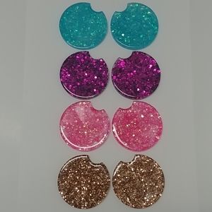 Car coasters set of 4